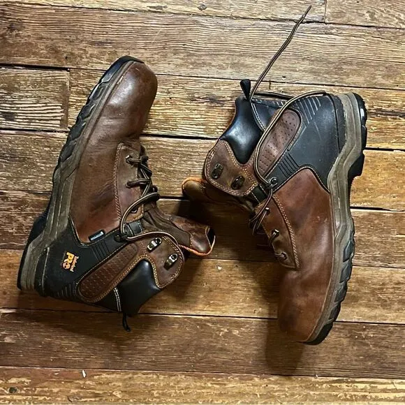 Men’s Timberland Pro Series Work Boots Brn 13W