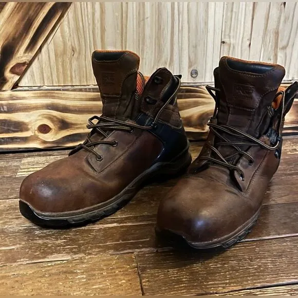 Men’s Timberland Pro Series Work Boots Brn 13W