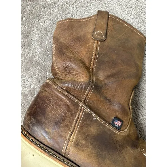 Mens Work Boots Steel Toe Work Boots Thorogood 804-3311, Streetwear Size US 14