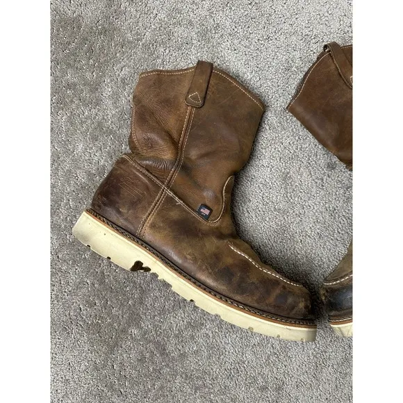 Mens Work Boots Steel Toe Work Boots Thorogood 804-3311, Streetwear Size US 14