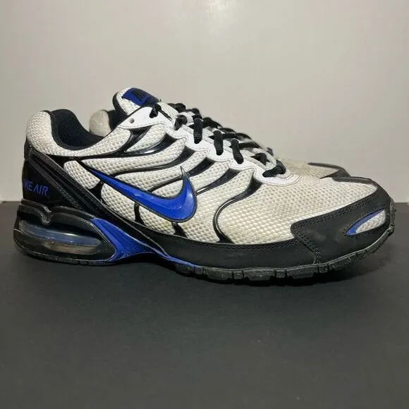 Mens NIKE Air Max Torch 4 White Athletic Shoes / Size 10.5