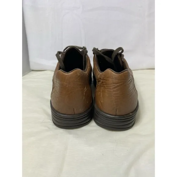 Mephisto Match Mens 8 Shoes Oxford Walking Leather Brown Comfort Casual