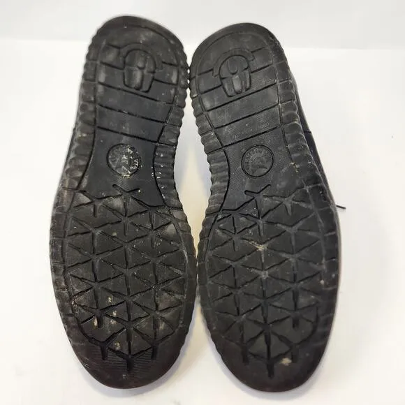 Mephisto Men Trevor Black Leather Ankle Boot Sneaker Size 10 Lace Up Zip Casual