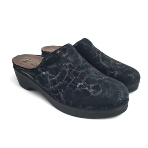Mephisto Satty Black Clogs Women’s Size 9 Comfort Orthopedic Slip-On Slides