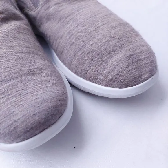 Merinos Sand Gray Wool Blend Slip On Shoes Men's Sz 12
