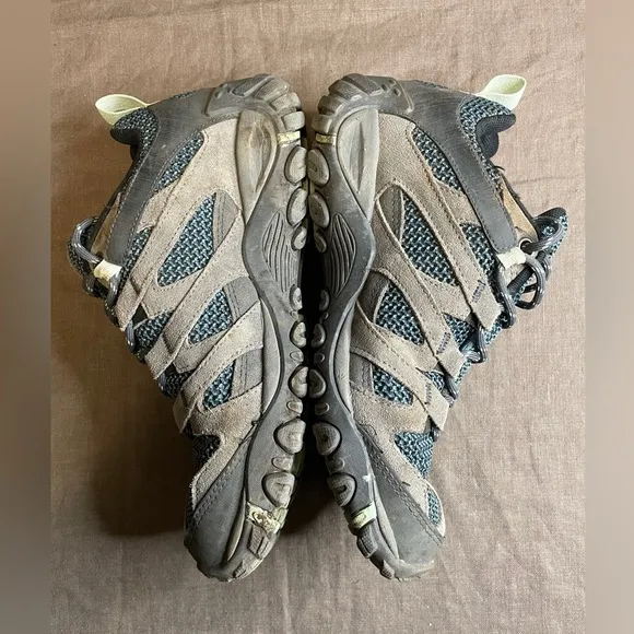 Merrell Alverstone Women's Low Top Hiking Trekking Boots J52860 Charcoal Size 9