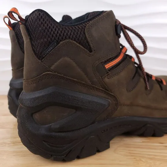 Merrell Boots Mens‎ Espresso Strongfield 6&quot; Composite Toe Waterproof Work Hiker