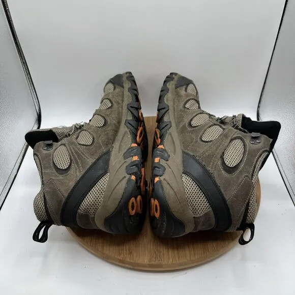 Merrell Brindle Mens Size 13 Brown Vent Mid Waterproof Hiking Boots J160976C