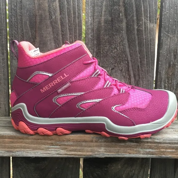 Merrell girls hiking boots Chameleon waterproof