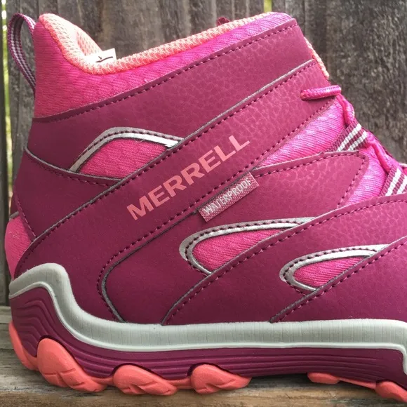 Merrell girls hiking boots Chameleon waterproof