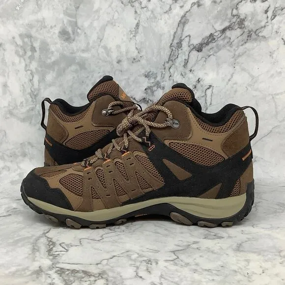 Merrell Size 10 Earth Black Accentor 3 Mid Hiking Boots Waterproof Lace Up P25-5