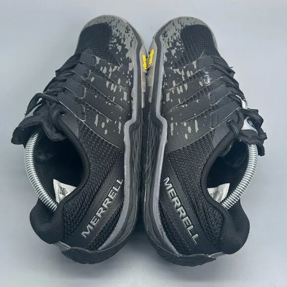 Merrell Trail Glove 5 Men's 10.5 Black Athletic Shoes Lace Low Barefoot Sneakers