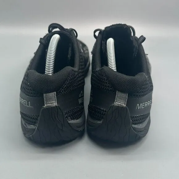 Merrell Trail Glove 5 Men's 10.5 Black Athletic Shoes Lace Low Barefoot Sneakers