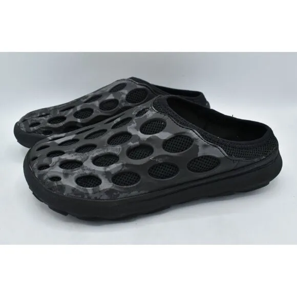 Merrell Womens Size 7 Hydro Mules 1TRL Black Slip On Shoes