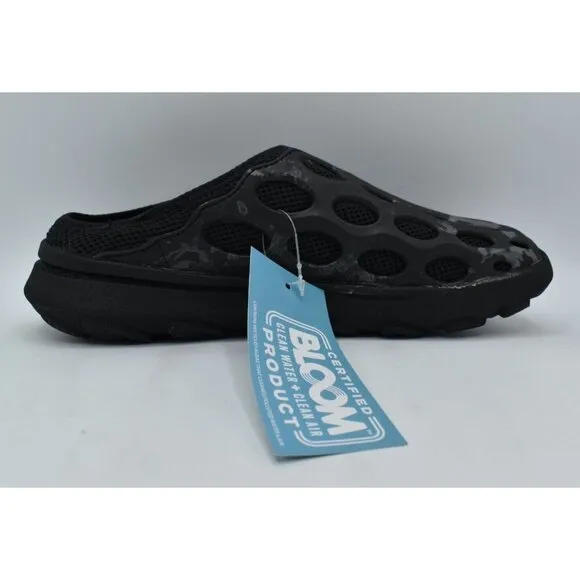 Merrell Womens Size 7 Hydro Mules 1TRL Black Slip On Shoes