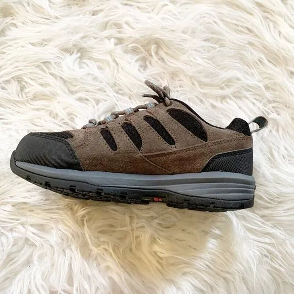 Merrell Womens Work Boots Brown Black Leather Waterproof Lace Up 5 New