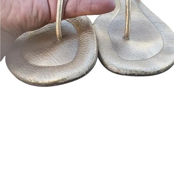 Metallic Sandals tory burch