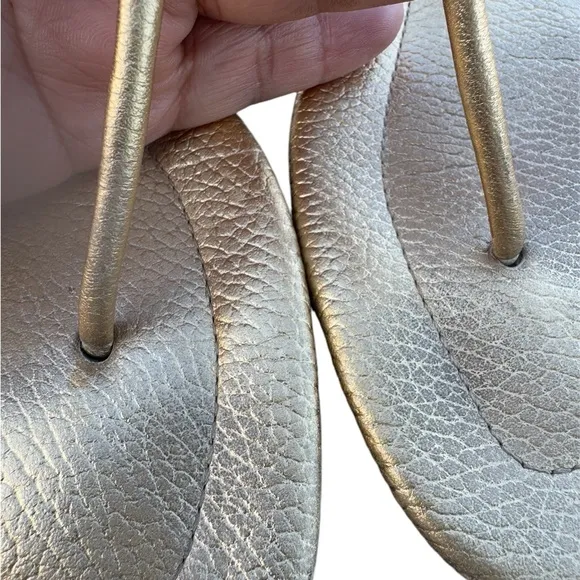 Metallic Sandals tory burch