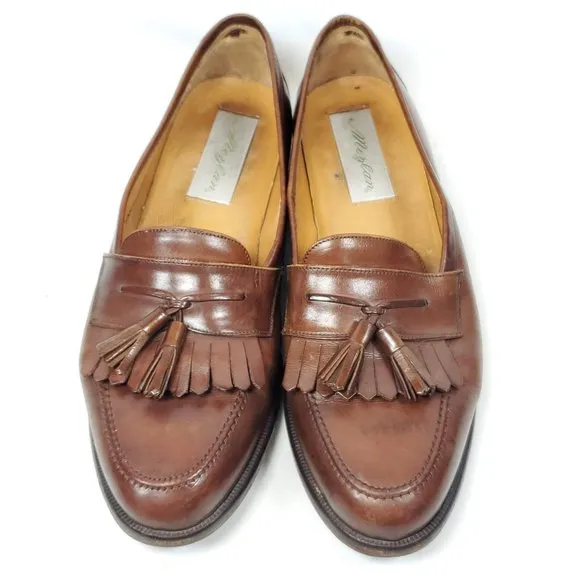 Mezlan Kiltie Tassel Loafers Santander Men's 9