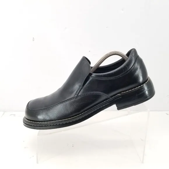 Mezlan Men’s Black Loafer Slip On Leather Shoes&quot;PARIS &quot; Sz 10