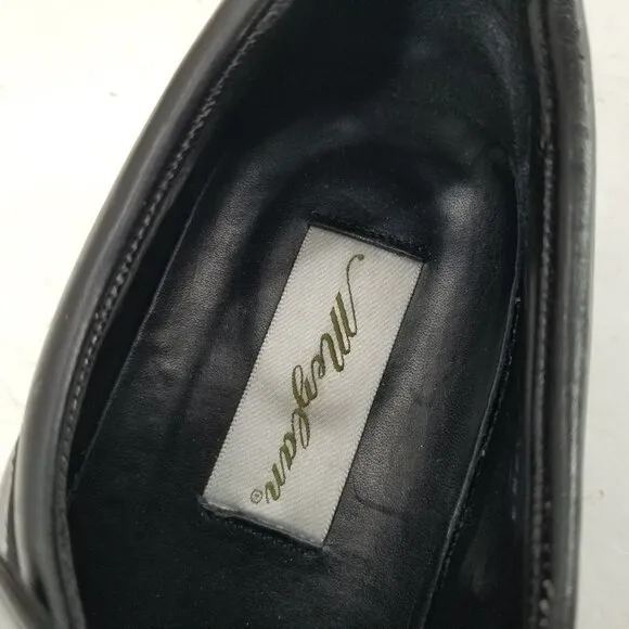 Mezlan Men’s Black Loafer Slip On Leather Shoes&quot;PARIS &quot; Sz 10