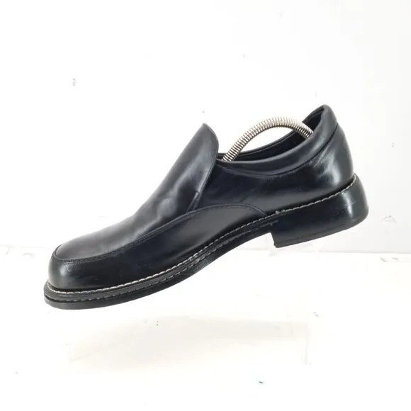Mezlan Men’s Black Loafer Slip On Leather Shoes&quot;PARIS &quot; Sz 10