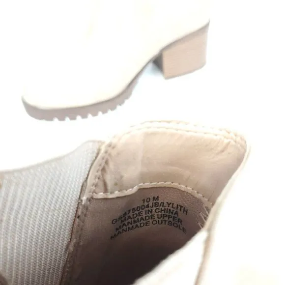 MIA Lylith Chelsea Lug Ankle Boot  Size 10