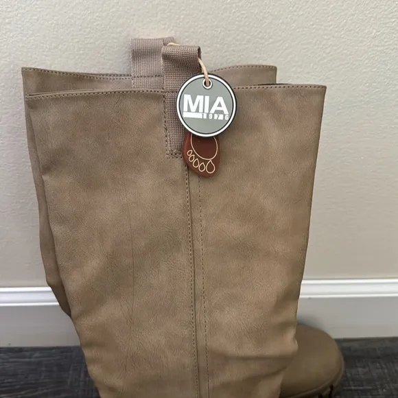 MIA Women's Ry Regular Calf Tall Boots, Size 8.5, $120