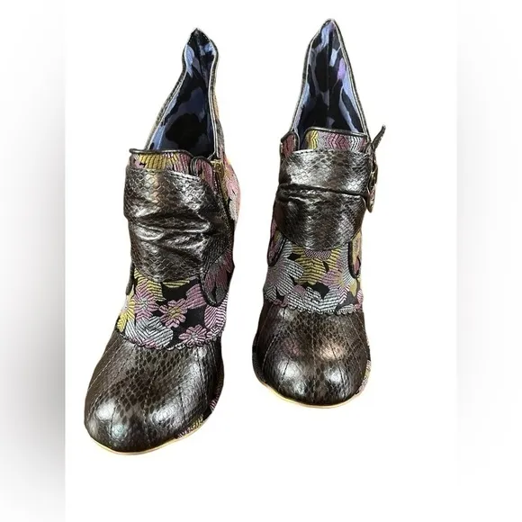 Miaows|| Irregular Choice Ankle Boots Sz EU 40 (9.5)