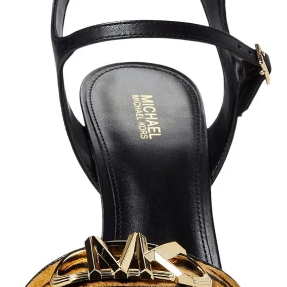 Michael Kors Parker Sandals size 9. 5M Size Color Calendula