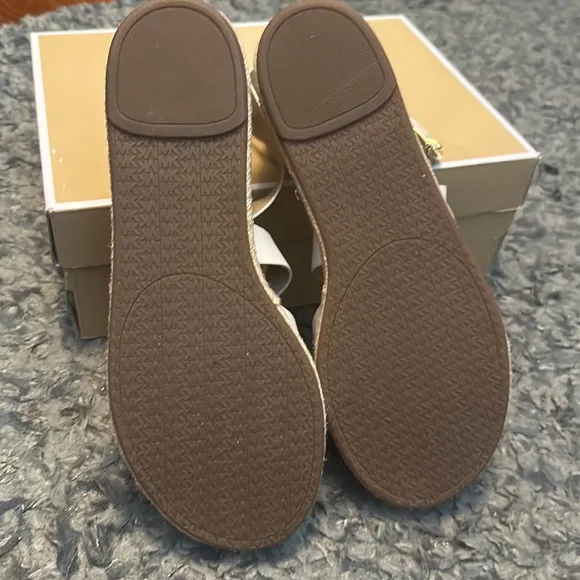 MICHAEL KORS platform espadrille sandals