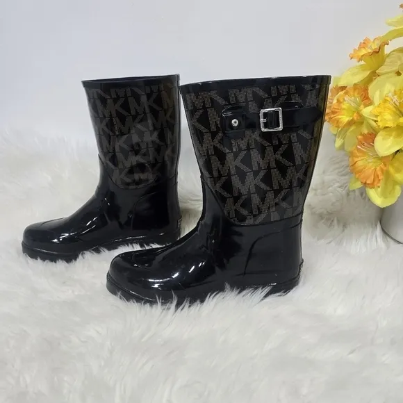 Michael Kors Tall Rain Boots Size 10