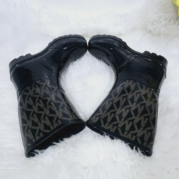 Michael Kors Tall Rain Boots Size 10