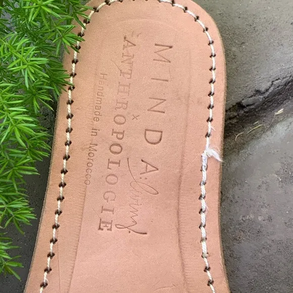 MINDA LIVING x ANTHROPOLOGIE Slides Women’s Size 7