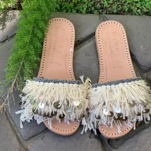 MINDA LIVING x ANTHROPOLOGIE Slides Women’s Size 7