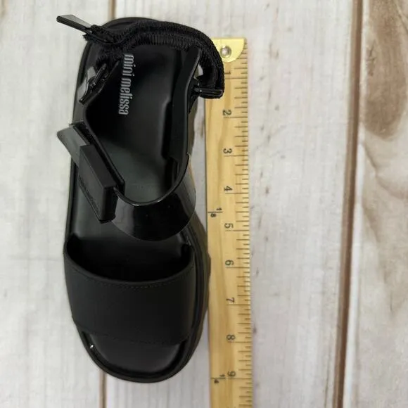 mini melissa kids kick off sandals size 2Y