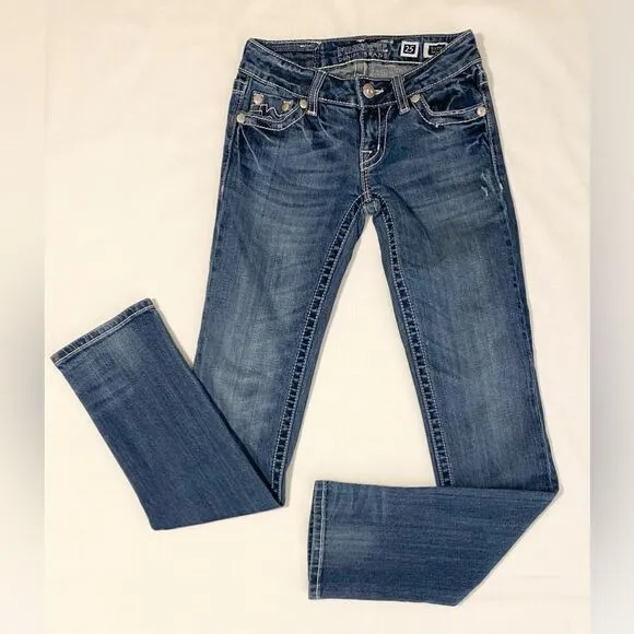 Miss Me “Sunny” jeans bootcut size 25 (2 or 3 ) Skinny