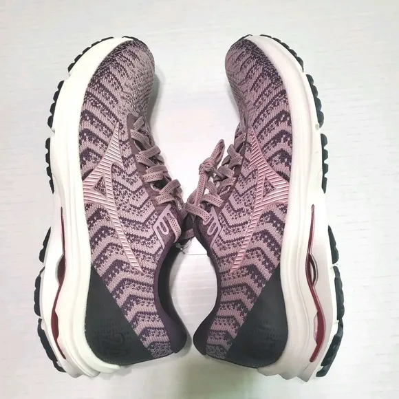 Mizuno Wave Rider Womens 8 Running Shoes Purple Cushion Comfort Sports Trainers