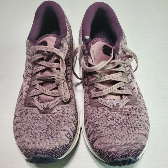 Mizuno Wave Rider Womens 8 Running Shoes Purple Cushion Comfort Sports Trainers