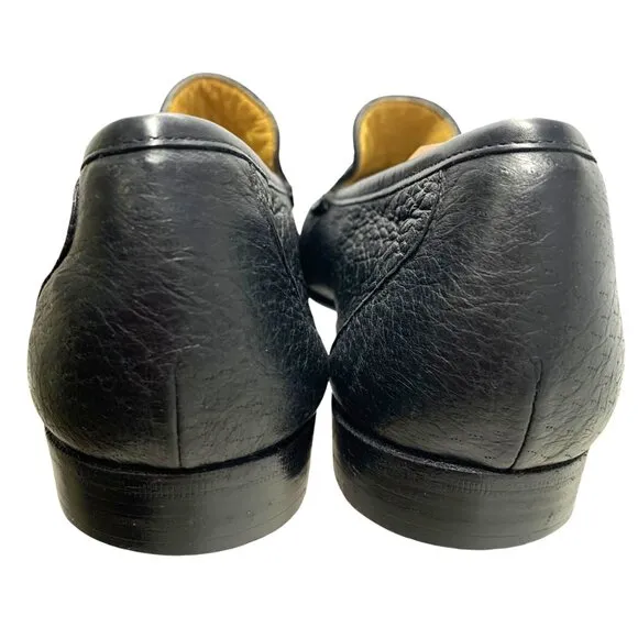 Moreschi Mens Handmade‎ Exotic Peccary Leather Loafers