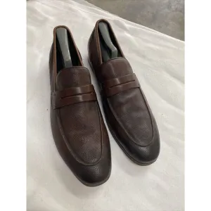 Moretti Gold Label Brown Loafers Men's Size 9.5 D‎   Leather Dress Shoes