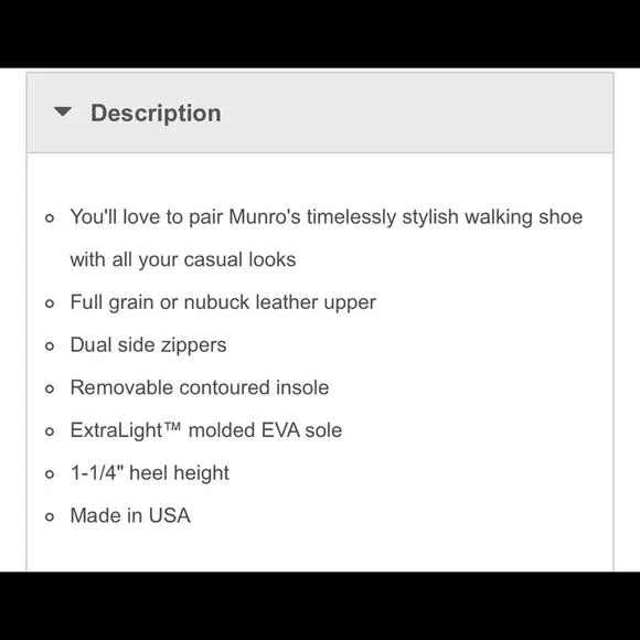 Munro Kit navy and black slip on shoes
