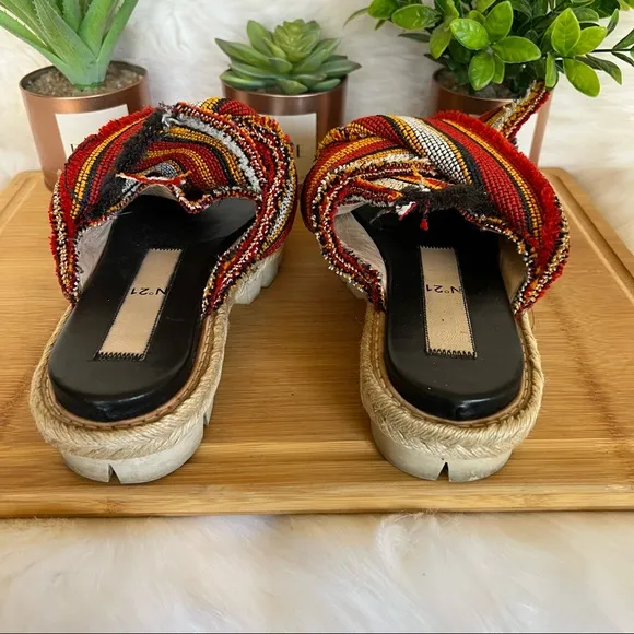 N°21 Cloth Sandals Multicolour