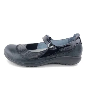 Naot Black Leather Mary Jane Comfort Shoes 7