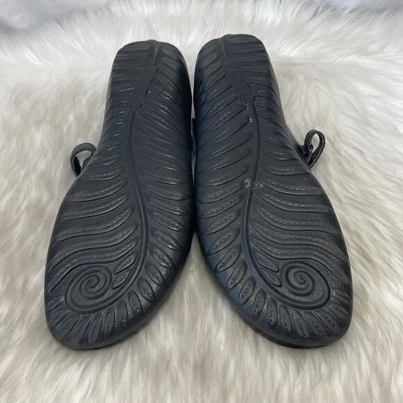 Naot Black Leather Koru Motu Mary Jane Comfort Shoes Sz 40/9-9.5