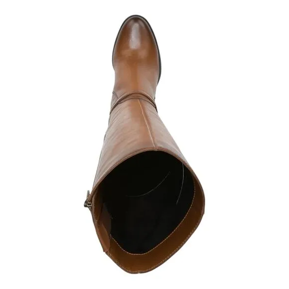 Naturalizer Women's Kalina Knee High Leather Boots Brown Size 8 1/2 W