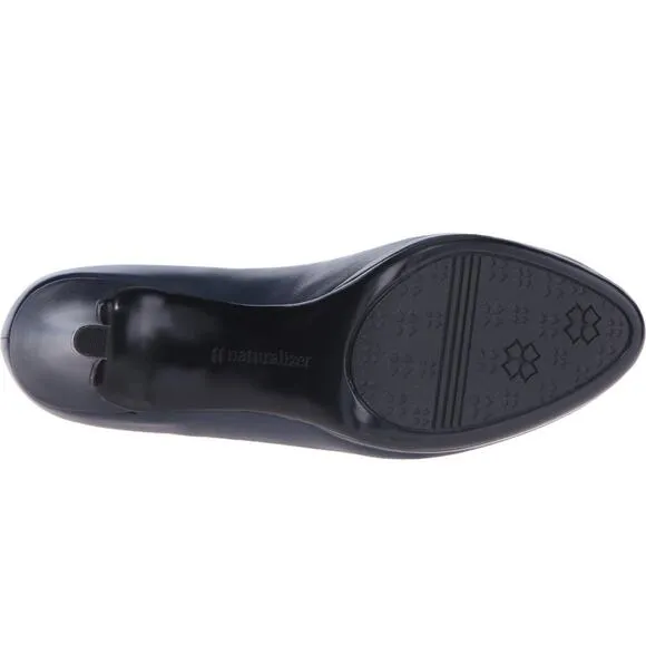 Naturalizer Women’s Michelle High Heel Pump, Navy, Size 10 – Classic Comfort