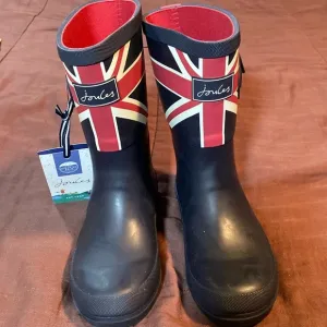 Navy Blue Rain Boots by Joules Brand.  NWT!