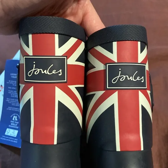 Navy Blue Rain Boots by Joules Brand.  NWT!