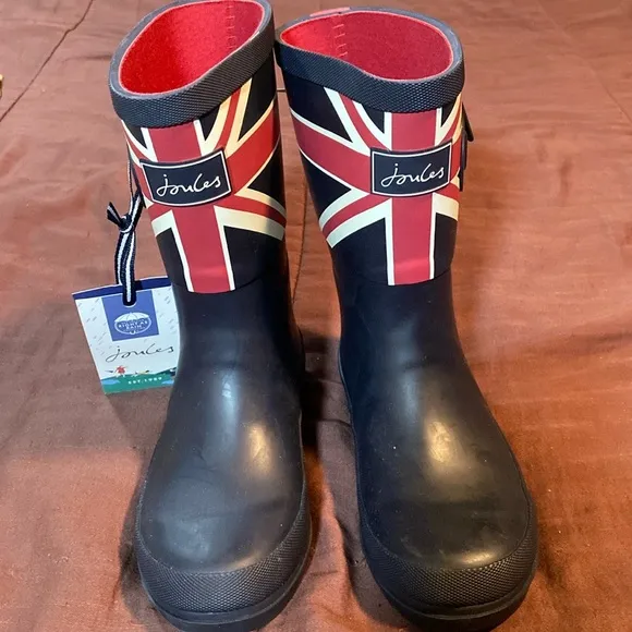Navy Blue Rain Boots by Joules Brand.  NWT!